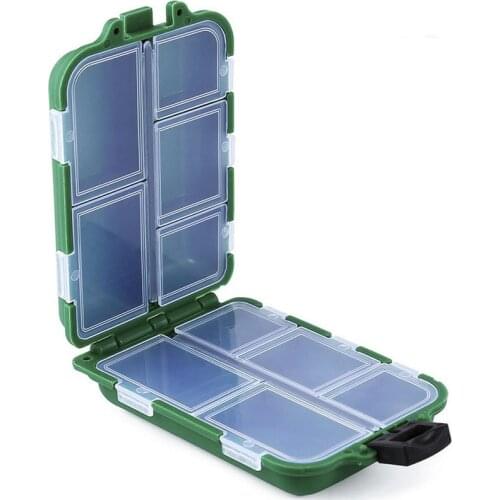 10 Grids Medicine Pill Storage Box Case Jewelry Earring Holder Organizer Case Weekly Medicine Case Home Accessories Container