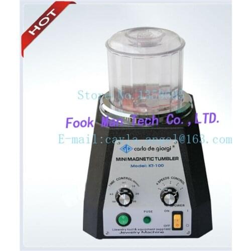 FREE SHIPPING Top quality Mini Magnetic Tumblers jewelry diy making Supplies Jewelry Polishing Machine