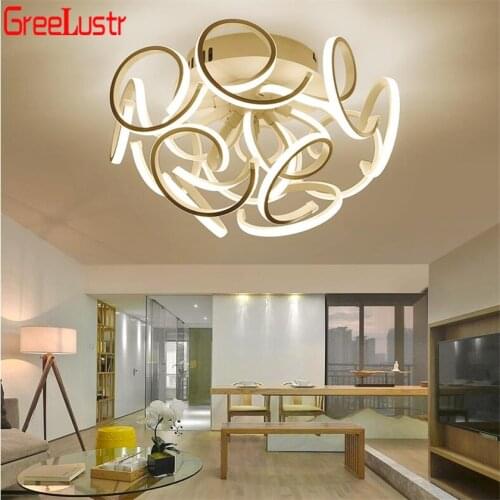 Minimalism Led Ceiling Lights For Living Room Bedroom Plafon Home Lighting Ceiling Lamp Fixture Dimming Remote luminaria de teto
