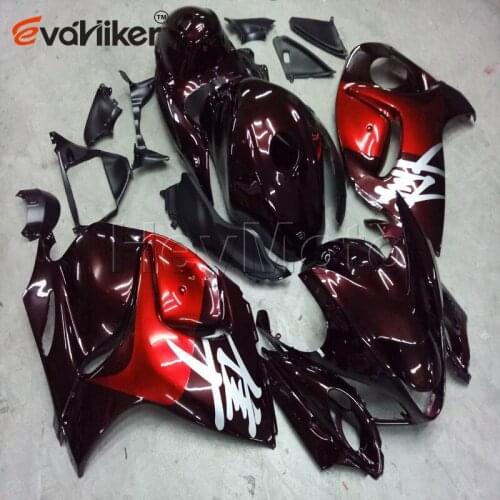 Full fairing kits for GSXR1300 2008 2009 2010 2011 2012 2013 2014 2015 2016 red ABS plastic motor panels Injection mold H3