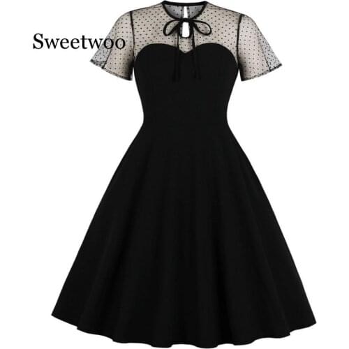 SWEETWOO Summer Polka Dot Dresses