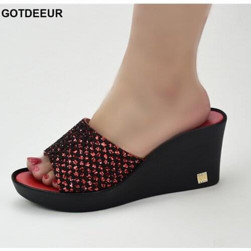 New Fashion Ladies Shoes and Sandals High Heels Sexy Ladies Shoes for Wedding Women Open Toe Shoes Slip on Italian Party Pumps