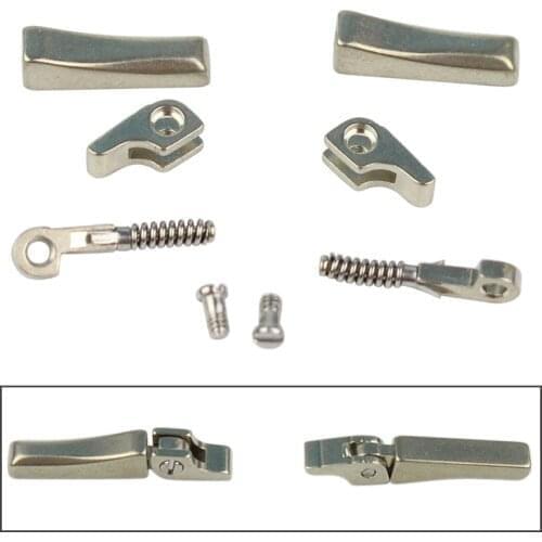 1set Eyeglasses Flex Spring Hinge With Case Glasses Replacement Part
