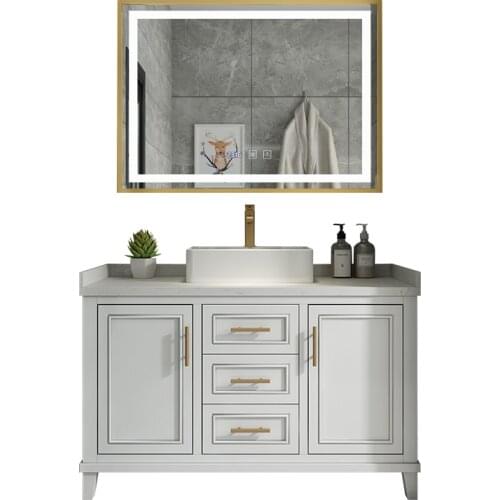 2020 new bathroom furnitures solid wood bathroom vanity SV201