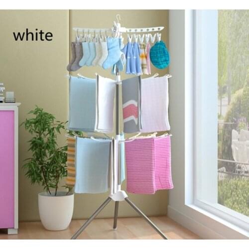 3 Tier Clothes Drying Rack/3 layers Storage Rack Tie Belt Organizer Space Saver Rotating Scarf Ties Hanger Holder Hook Closet Or
