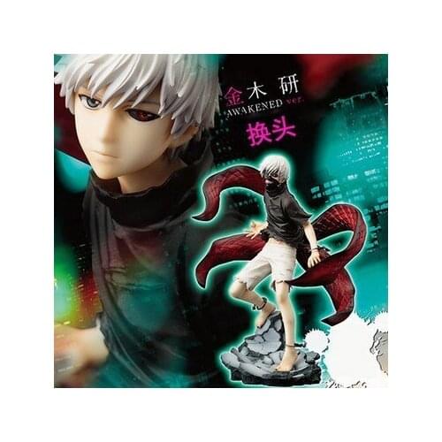 Animation Doll Toy For Children Anime Tokyo Ghoul Kaneki Ken Action High Quality Model Changeable Face Collectible Birthday Gift