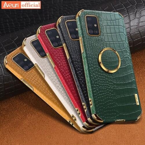 Luxury Leather Phone Case For Samsung Galaxy A02 A02S A12 A22 A32 A42 A52 A72 A82 Cover Case For Samsung A31 A41 A51 A71 A21S