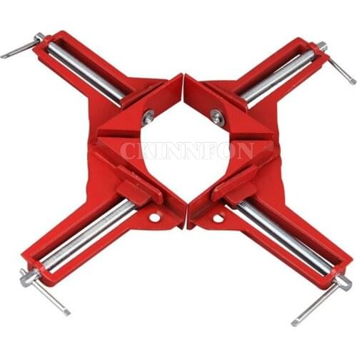 DHL 200PCS 90 Degree Right Angle Clip Picture Frame Corner Clamp Woodworking Clamping Kit