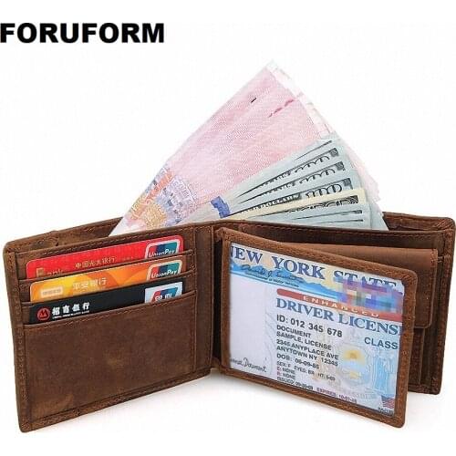 Мужские кожаные кошельки FORUFORM China At AliExpress