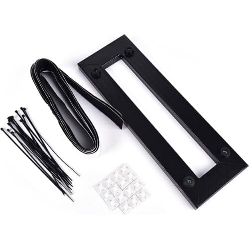 Guitar Effect Pedal Board 40*13cm DIY Guitar Pedalboard With Magic Tape 40*13cm 1 Set