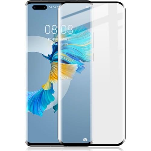 IMAK Huawei Mate 40 Pro Glass 3D Curved Full Coverage Screen Protector for Huawei Mate 40 Pro Plus Mate40 RS Tempered Glass