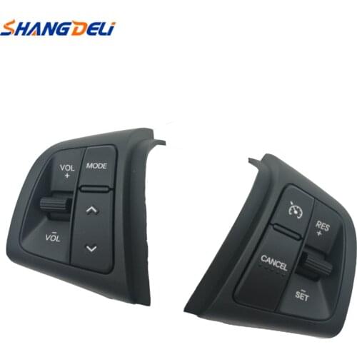 A Pair Steering Wheel Cruise Control Volume Button Switch For KIA SORENTO 2009 2010 2011 2012 Auto Parts