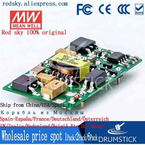 Kindly MEAN WELL 6Pack NSD05-12S12 12V 0.42A meanwell NSD05 12V 5.04W DC-DC Regulated Single Output Converter