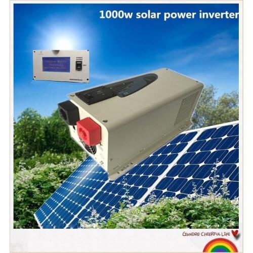 High performance 12v to 240v 1000w low frequency dc ac power inverter with charger