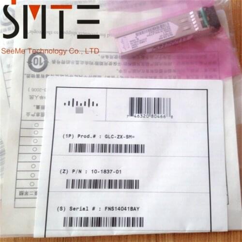 Origianl SFP GLC-ZX-SM 80km single mode optical module 1550NM 1.25G