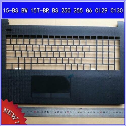 Laptop Palmrest Upper Cover for HP 15-BS BW 15T-BR BS 250 255 G6 C129 C130 Bottom Base Cover Lower Cover C/D Shell