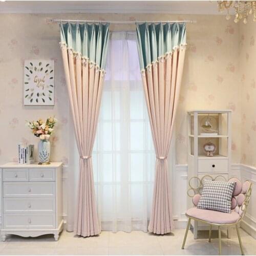 Luxury High Blackout Material Jaquard Curtain Drapes Embroid Light Panel Blocking Bedroom Living Room Thermal Insulated Curtain