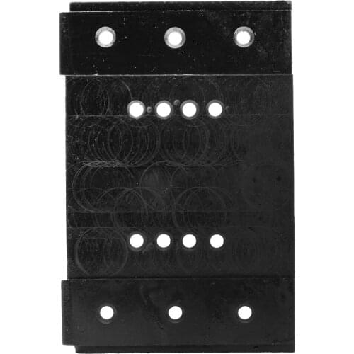 Binder Bed Slide Plate K41B For Double Needle 842/845 Sewing Machine old-type Black Folder Base