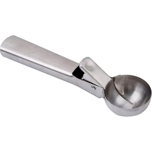 Stainless Steel Ice Cream Scoop Ice Ball Maker Frozen Yogurt Cookie Dough Meat Balls Rice Dishes Ice Cream Spoon Tools