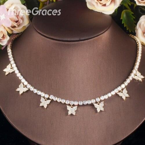 ThreeGraces Jewelry Gold Chokers
