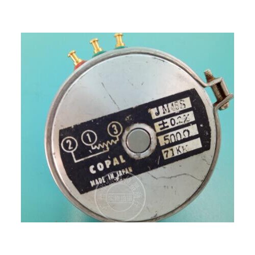 [VK] used Japan COPAL JM45S 500R conductive plastic potentiometer black label shaft 20mm switch