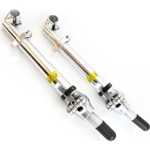 Folding Bike Stem 25.4mm 22.2mm/25.4mm Telescopic Double Direction Adjustment Head Tube BMX Electric Bicycle Stem Parts