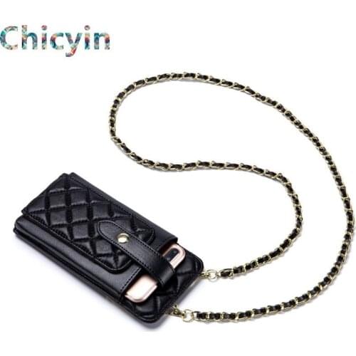 High Quality Flap Bag Woman Phone Bag Genuine Leather Crossbody Bag Clutch Bag Trend Women Handbag Messenger Bag Leisure Bag