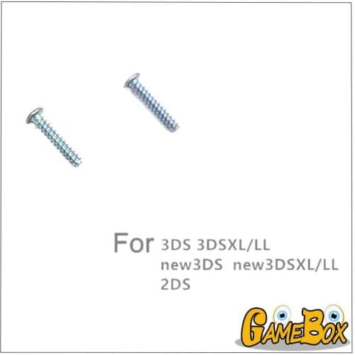 1pair Original Rocker Screw for Nintend 3DS LL/XL 3D Rocker Fixed Screw for 3DS LL/New 3DS/NEW 3DS XL/2DS Game Console