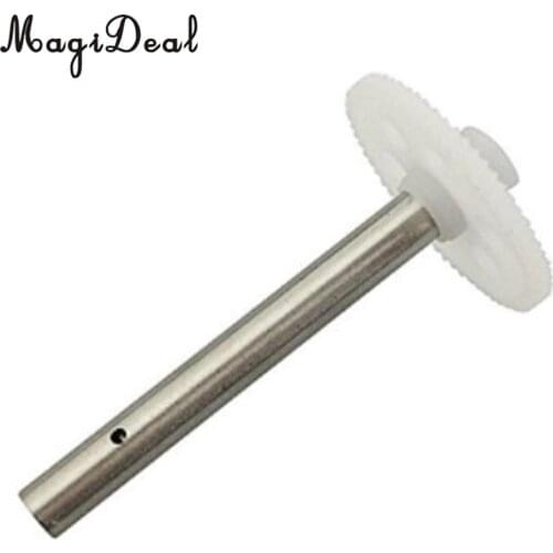 MagiDeal 4 Pieces Gear with Spindle for JJRC H8C H12C DFD F181 F183 RC Drone Quadcopter Helicopter Spare Parts