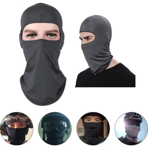 Balaclava Face Mask Cycling Tactical Face Shield Mascara Ski Mask Cagoule Visage Full Face Scarf Mask Bicycle Cap Mask