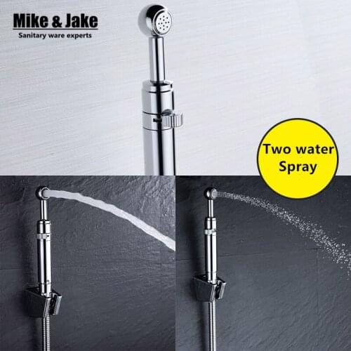 Bathroom brass bidet shower portable shattaf bidet nozzing shower ABS Bidet shower twostyle spray bidet shower shattaf TP031