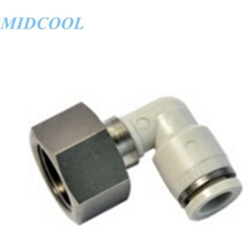One-Touch Fitting PLF Series PLF4M5/01/02 PLF6M5/01/02/03 PLF801/02/03 PLF10 PLF12 Threaded Type Female Elbow