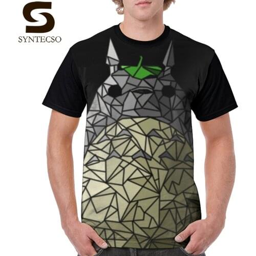 Totoro T Shirt Totoro Graphic T-Shirt 100 Polyester Fashion Graphic Tee Shirt Short-Sleeve Graphic Man 5x Cute Tshirt