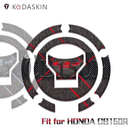 KODASKIN 3D Printing Gas Cap Tank Traction Pad Knee Fuel Side Grip for CB150R