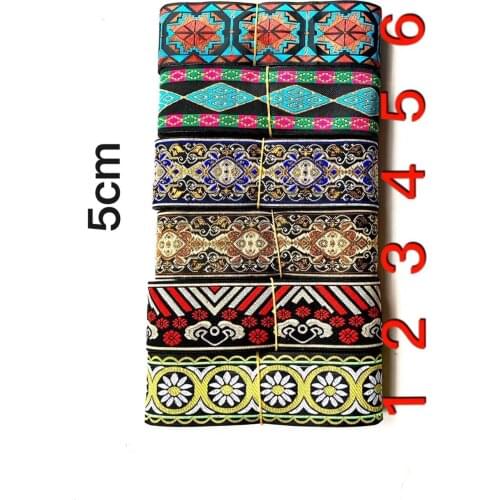 5CM computer embroidered webbing,XERY20200410Y