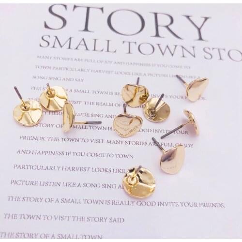 Little pudding Women's Gold Earrings