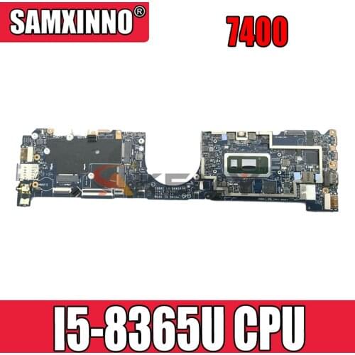 For DELL Latitude 7400 Laptop Motherboard LA-G441P CPU I5-8365U CN-0VM0F7 0VM0F7 VM0F7 Tested 100% work