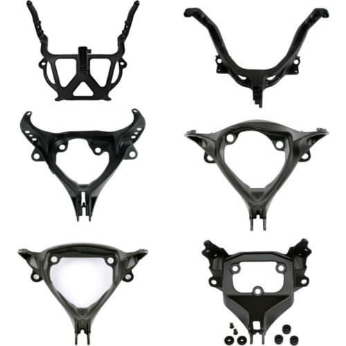 Motorcycle Black Upper Front Fairing Stay Bracket For Suzuki GSXR1000 GSXR 1000 2001-2020