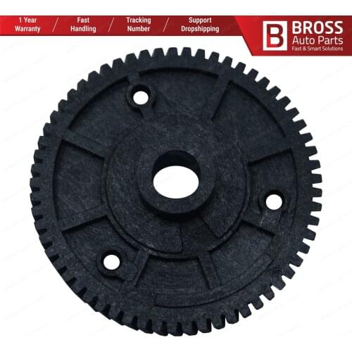 BGE630 Rear Tailgate Wiper Motor 2S61A17K441AC Repair Gear for Ford Fiesta MK5/6 Fusion. Teeth Number: 61; Diameter: 56.90 mm