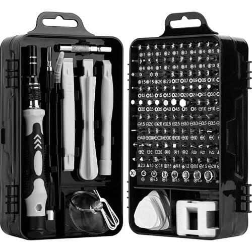 Mini Precision Screwdriver Set Magnetic, 115 In 1 Electronic Repair Tool Kit For Iphone,Computer,Laptop,Ect