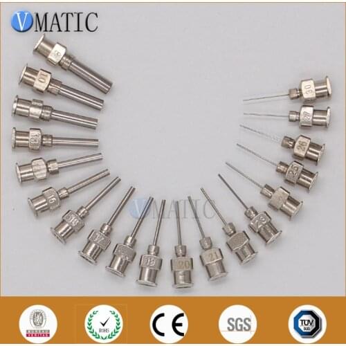 Free Shipping 12Pcs High Precision All Metal Tips Blunt Stainless Steel Dispensing Needle Tip 1/2 Inch With Factory Price