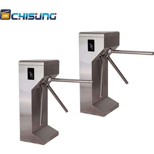 Wholeslae custom FULL Auto rfid access control tripod turnstile Charge Management turnstile subway gates