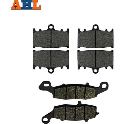 AHL Motorcycle Front and Rear Brake Pads for For KAWASAKI VN 1700 /D6F VN 2000 D1/D6F VN2000 D1/D6F F6F/F7F/J8F/J9F