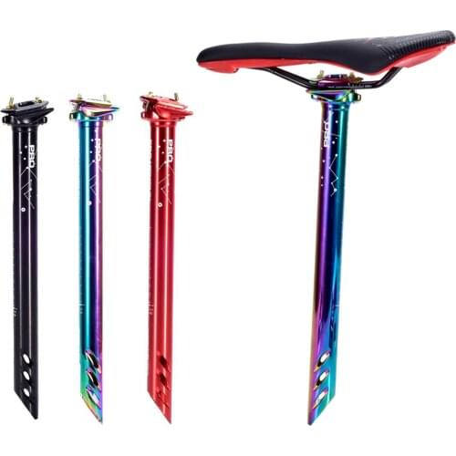 Mountain Road Bike Suspension Seatpost 27.2-31.6mm Adjustable Seat Post Pole Tube Bike Repair Components Parts Saddle Support