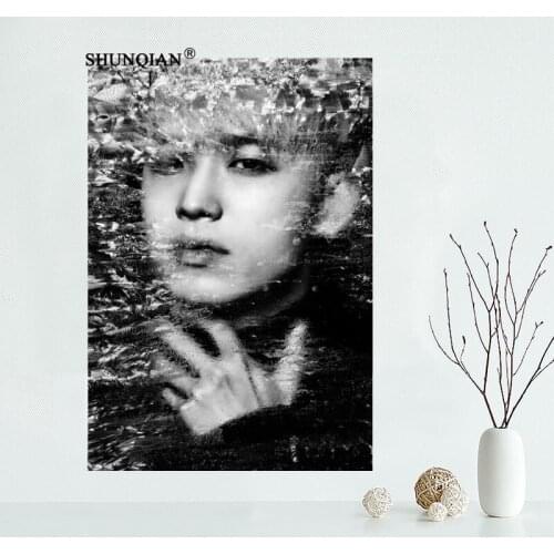 Custom KPOP Hyunsik (BTOB) High Art Silk Canvas Poster Print Movie Picture Living Room Wall Home Decor 40x60cm,50x75cm,60x90cm