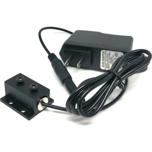 Positioning Focusable LED Lights 650nm 5mw Focus Line Beam Red Diode Laser Module w AC Adapter w 12mm Black Heatsink1230