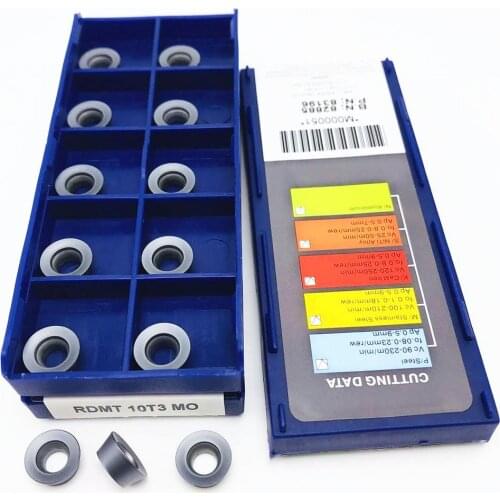 RDMT10T3 MO LT30 high-quality carbide inserts RDMT 10T3 face lathe parts tool milling CNC cutting tool milling cutter RDMT
