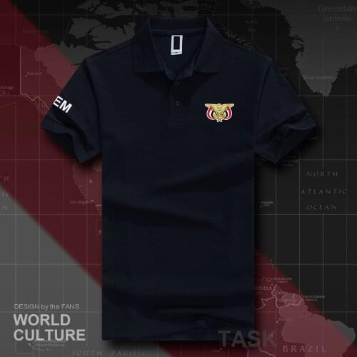 Republic of Yemen YEM polo shirts men short sleeve white brands printed for country 2018 cotton nation emblem new fashion