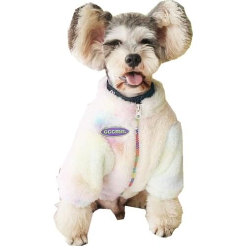 Winter Luxury Pet Dog Fur Coat Clothes for Small Medium Dogs,New Windproof Thick Warm Jacket,Chihuahua French Bulldog Costume