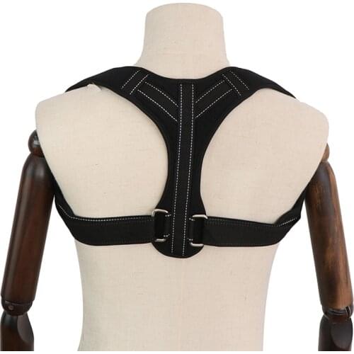 1PCS Spine Posture Corrector Protection Back Shoulder Posture Correction Band Humpback Back Pain Relief Corrector Brace 2 Colors